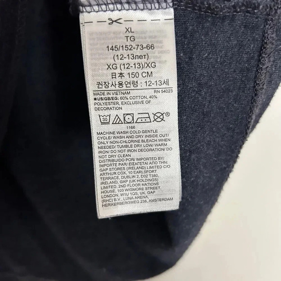 GAP Kids Marvel Captain America Shield Graphic Shirt Blue XL Superhero Comic - Picture 6 of 6